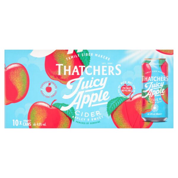 Thatchers Juicy Apple Cider 10x440ml