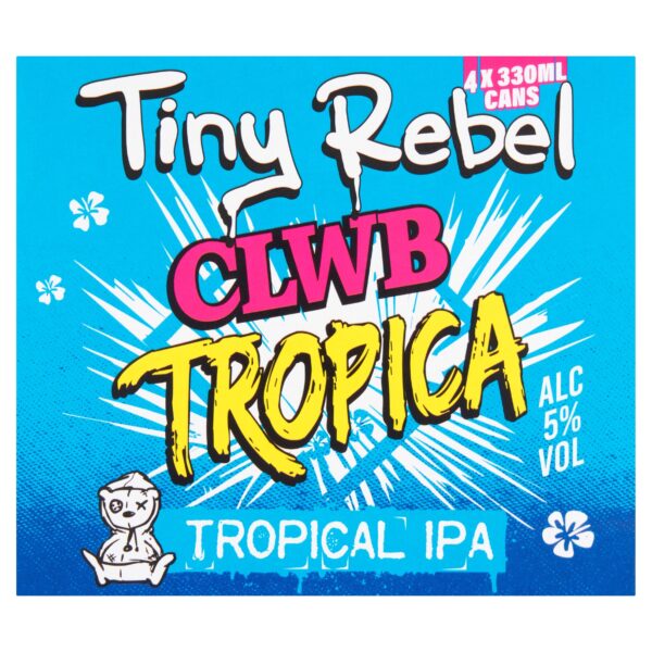 Tiny Rebel Clwb Tropica Tropical IPA 4 x 330ml