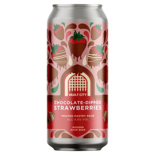 Vault City Chocolate Dipped Strawberries Sour Beer 440ml