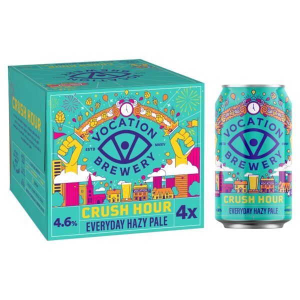 Vocation Crush Hour Hazy Pale 4X330ml