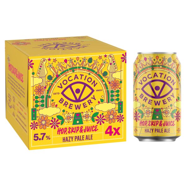 Vocation Hop Skip & Juice Pale Ale 4X330ml