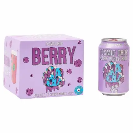 Beavertown Cosmic Drop Berry 4 0 4x330ml