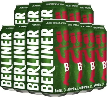 Berliner German Pilsner 12 X 500ml Cans