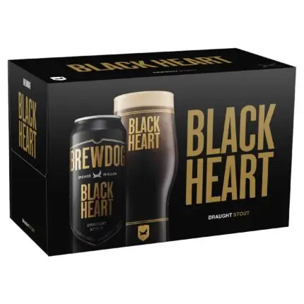 BrewDog Black Heart Stout 8 X 440ml