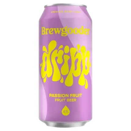 Brewgooder DRIPP Passionfruit Beer 440ml