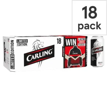 Carling Original Lager Beer Can 18 X 440ml