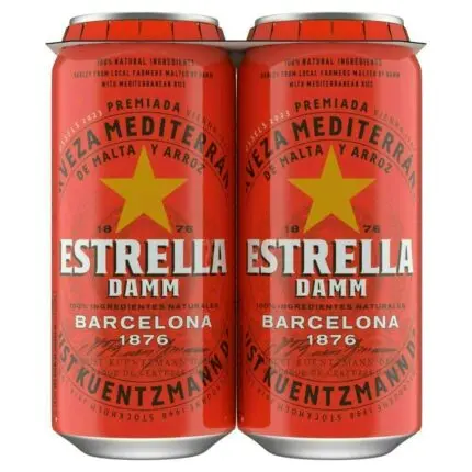 Estrella Damm Premium Lager 24x 440ml