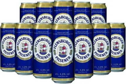 Flensburger German Pilsner 12 X 500ml Cans