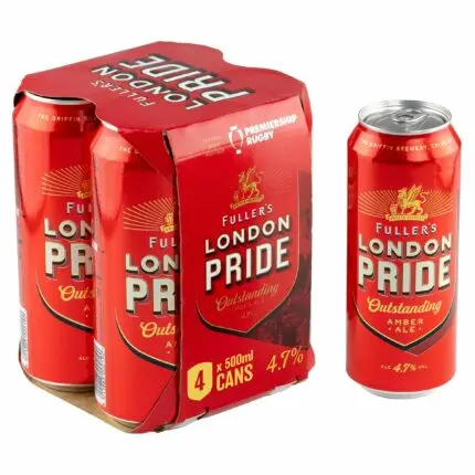 Fullers London Pride Amber Ale Cans 4x500ml