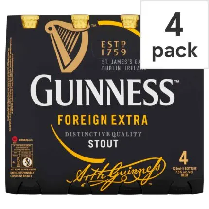Guinness Foreign Extra Stout 4 X 325ml