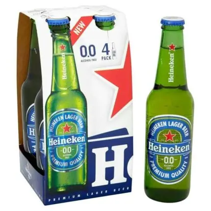 Heineken 0 0 Alcohol Free Beer 24x 330ml