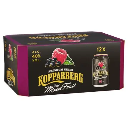 Kopparberg Mixed Fruit Cider 12 X 330ml
