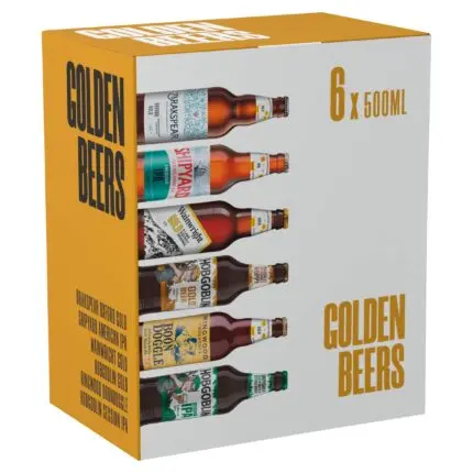 Marstons Golden Beers Mixed Ale Gift Pack 6 X 500ml