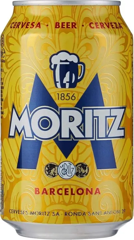 Moritz Barcelona Spanish Lager 24 X 33cl Cans