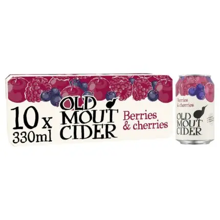 Old Mout Cider Berries Cherries 10 X 330ml