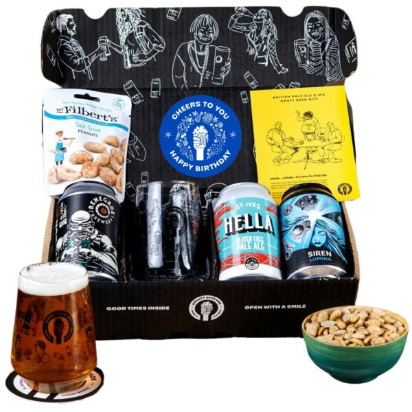 Pale Ale / IPA Independent Happy Birthday Craft Beer Gift 3x330ml