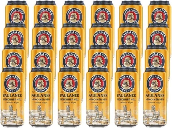 Paulaner Munich Hell German Lager 24 x 500ml cans