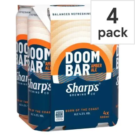 Sharps Doom Bar Amber Ale Beer 4 X 500ml