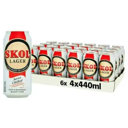 Skol Lager 24x 440ml Cans