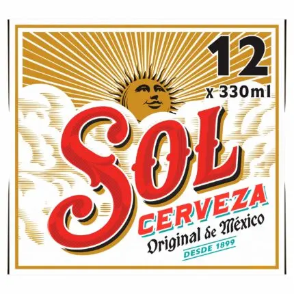 Sol Original Beer 12x330ml