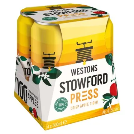 Stowford Press Apple Cider 4 X 440Ml Can