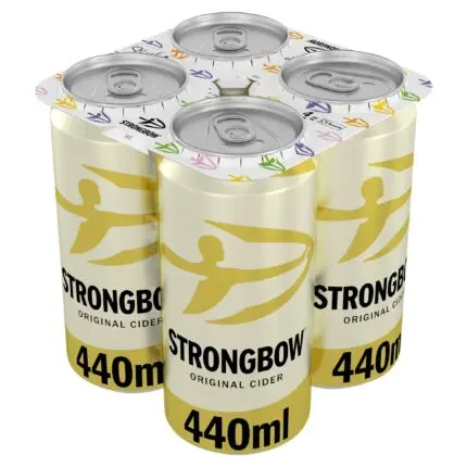 Strongbow Original Cider Can 4x440ml