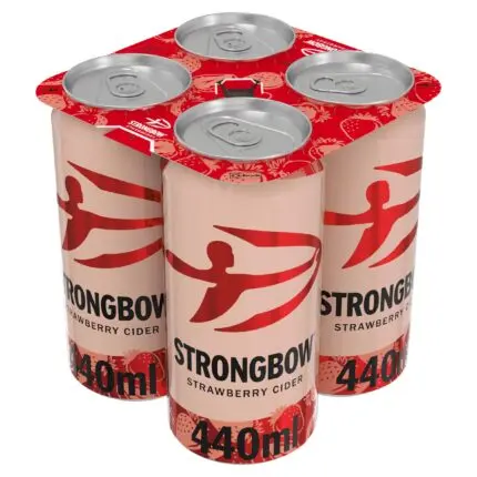 Strongbow Strawberry Cider 4x440ml