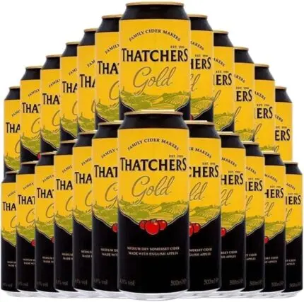 Thatchers Gold Somerset Cider 24 X 500ml
