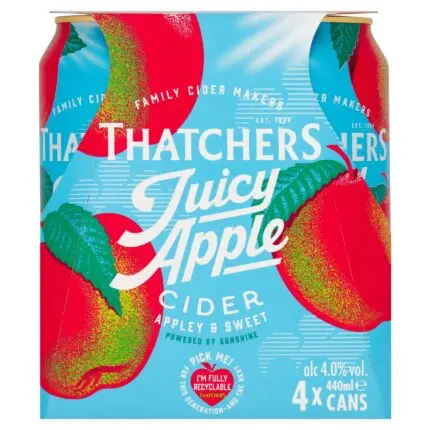 Thatchers Juicy Apple Cider 4x440ml