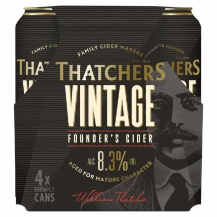 Thatchers Vintage Founders Cider 4x440ml