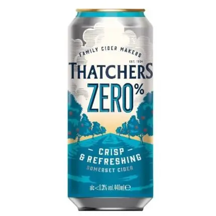 Thatchers Zero 0 0 Cider 24 X 440ml Cans