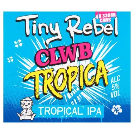 Tiny Rebel Clwb Tropica Tropical IPA 4 X 330ml