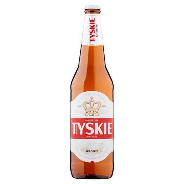 Tyskie Polish Beer Lager Bottle 650ml