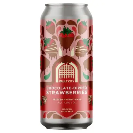 Vault City Chocolate Dipped Strawberries Sour Beer 440ml