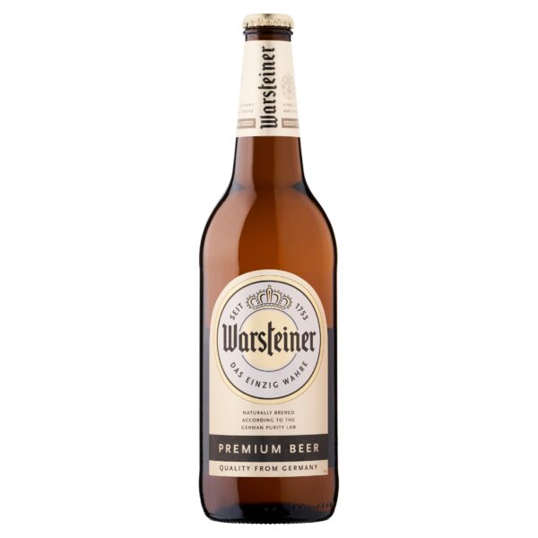 Warsteiner Premium German Lager Beer Bottle 660ml