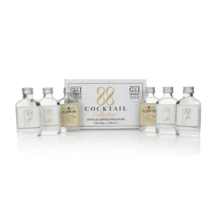 88 Cocktail Vodka Gin Collection 6 X 100ml