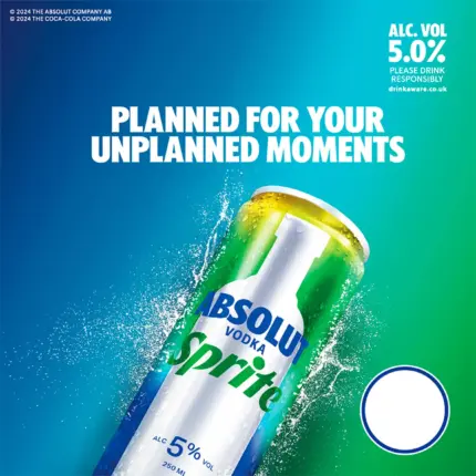 Absolut Sprite 250ml 2