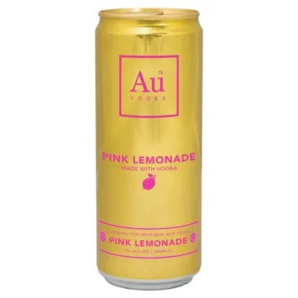 Au Vodka Pink Lemonade 12 X 330ml Cans