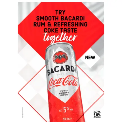 Bacardi Coca Cola 250ml 2