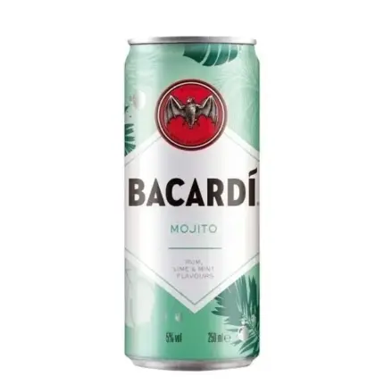Bacardi Mojito Cans 12 X 250ml Case