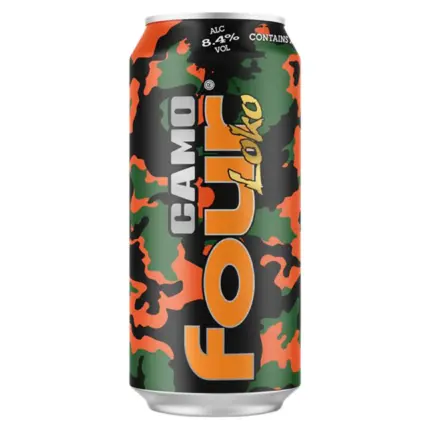 Camo Four Loko Vodka Fruit Drink 440ml