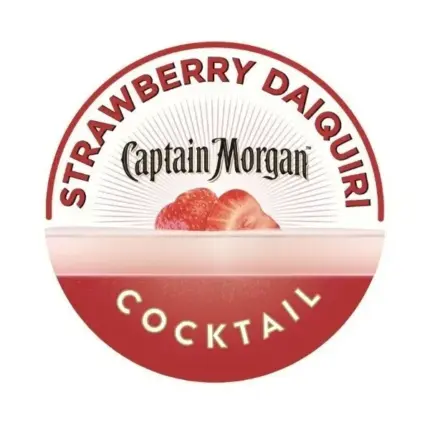 Captain Morgans Strawberry Daiquiri Draught Cocktail 10ltr BIB