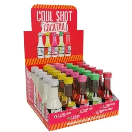 Cool Shot Mixed Cocktail Sots 25 X 20ml Miniatures