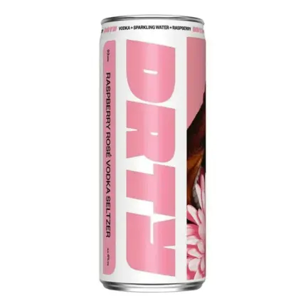 DRTY Hard Seltzer Raspberry Rose 330ml