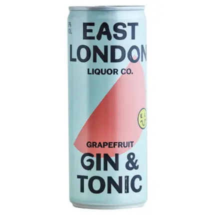 East London Liquor Co Grapefruit Gin Tonic 250ml