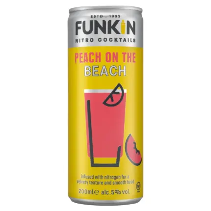 Funkin Nitro Cocktails Peach On The Beach 200ml