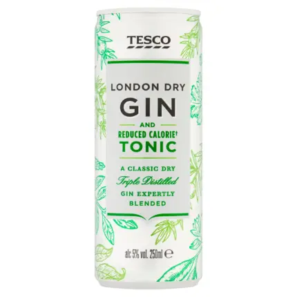 Gin Low Calorie Tonic 250Ml
