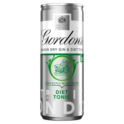 Gordons Gin And Diet Tonic Premix 250ml