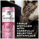 Gordons Pink Gin Tonic Original 6x250ml 3