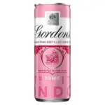 Gordons Pink Gin Tonic PMP Cans 12 X 250ml Case